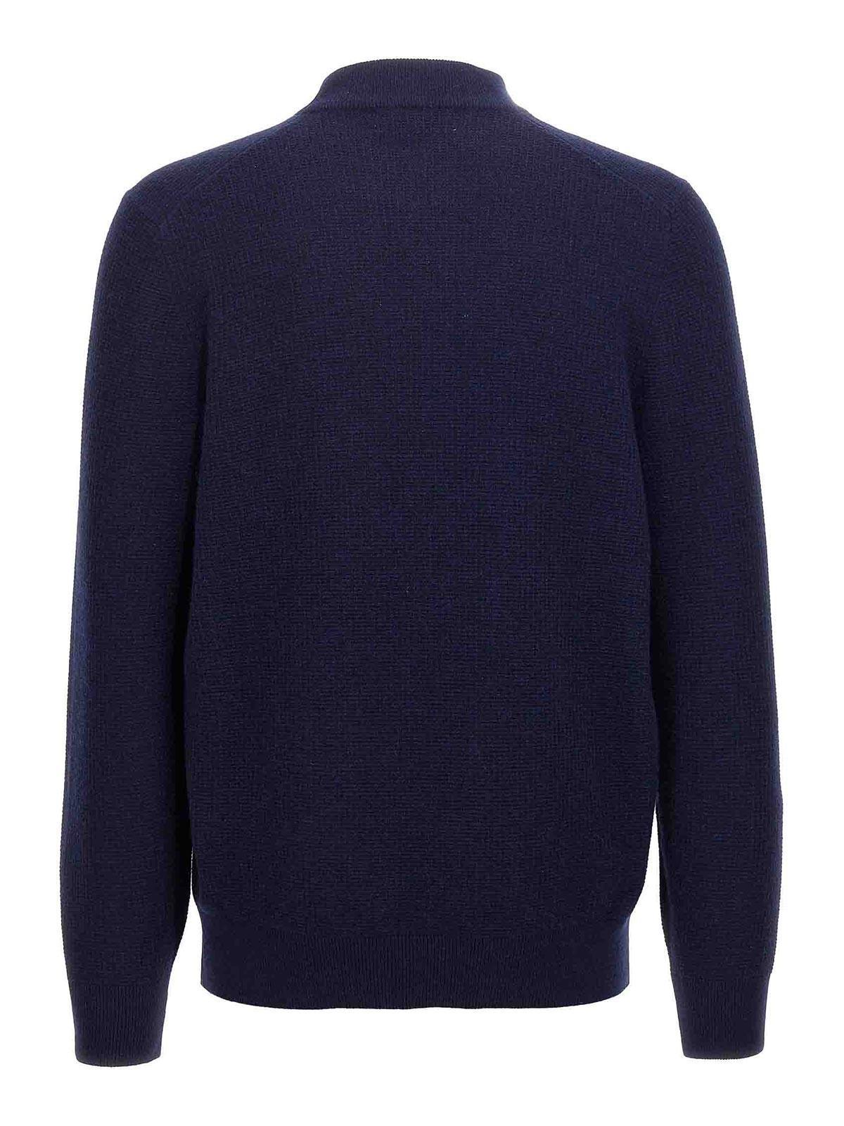 Cashmere Sweater Sweater, Cardigans Blue Product Image