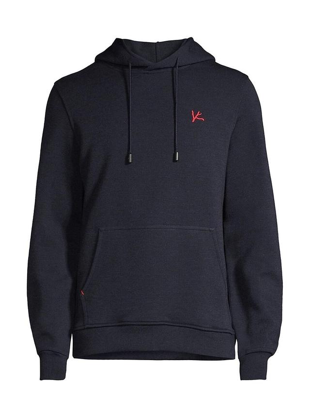 Mens Wool-Blend Logo Hoodie Product Image