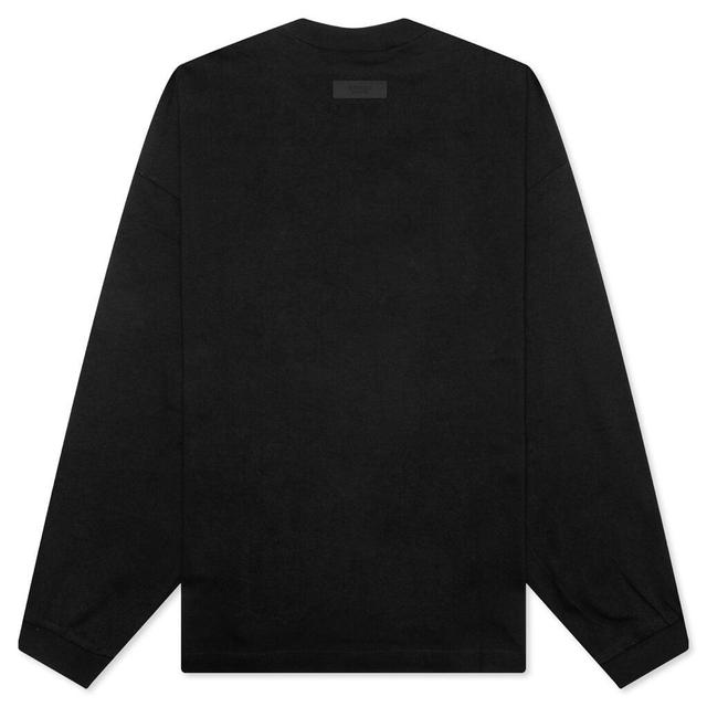 Essentials Heavy L/S Tee - Black Male Product Image