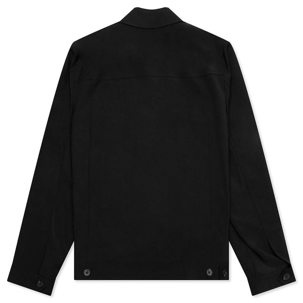 Ripstop Halfzip Pullover - Black Male Product Image