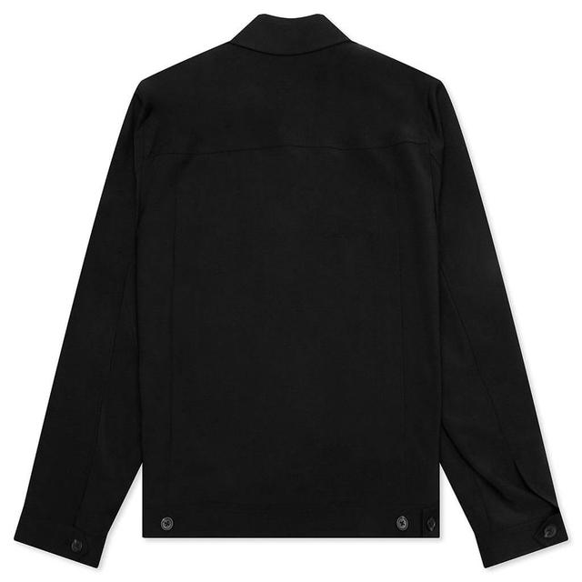 Ripstop Halfzip Pullover - Black Male Product Image