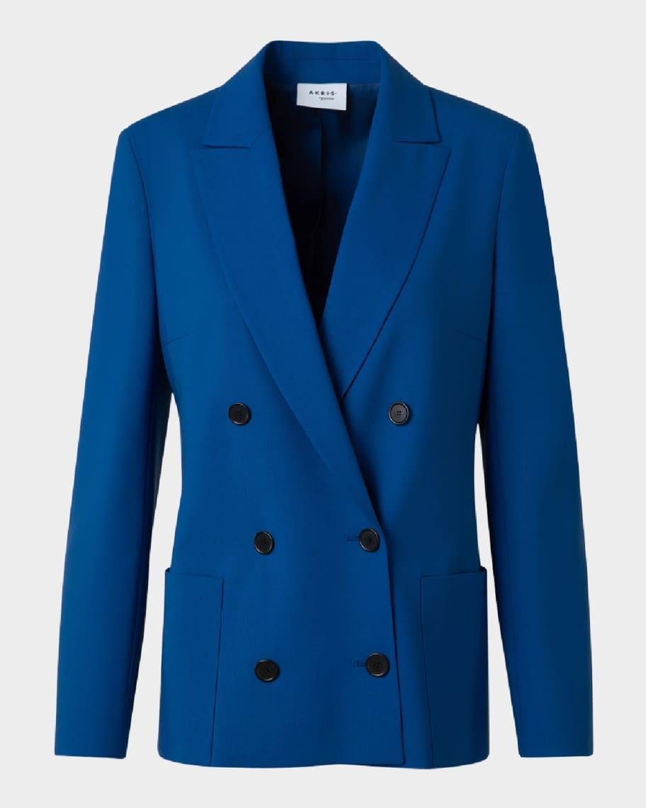 Double-Breasted Cool Wool Jacket product image