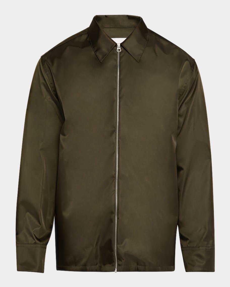 Mens Boxy Nylon Zip Jacket product image