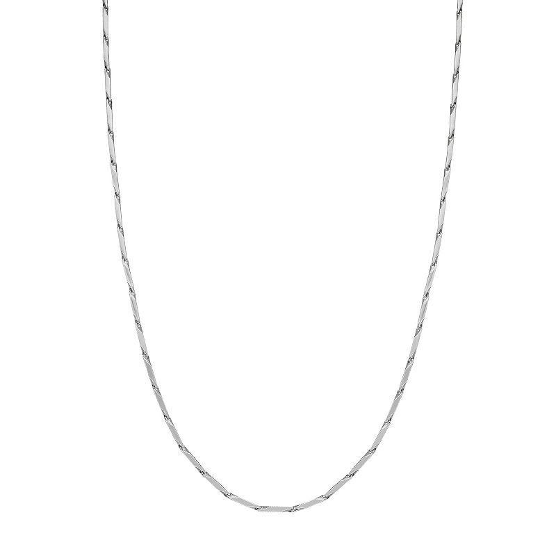 Mens LYNX Stainless Steel Link Chain Necklace Product Image