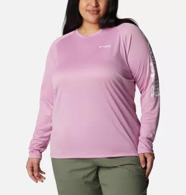 Columbia Women s PFG Tidal Tee II Long Sleeve - Plus Size- Product Image