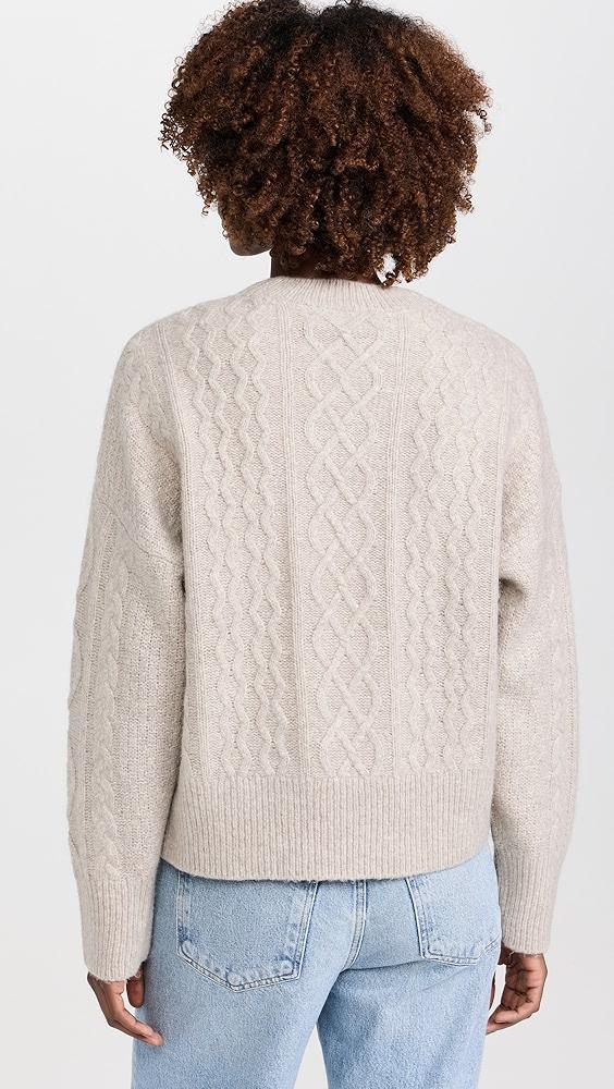 Favorite Daughter The Oversized Cable Sweater | Shopbop product image