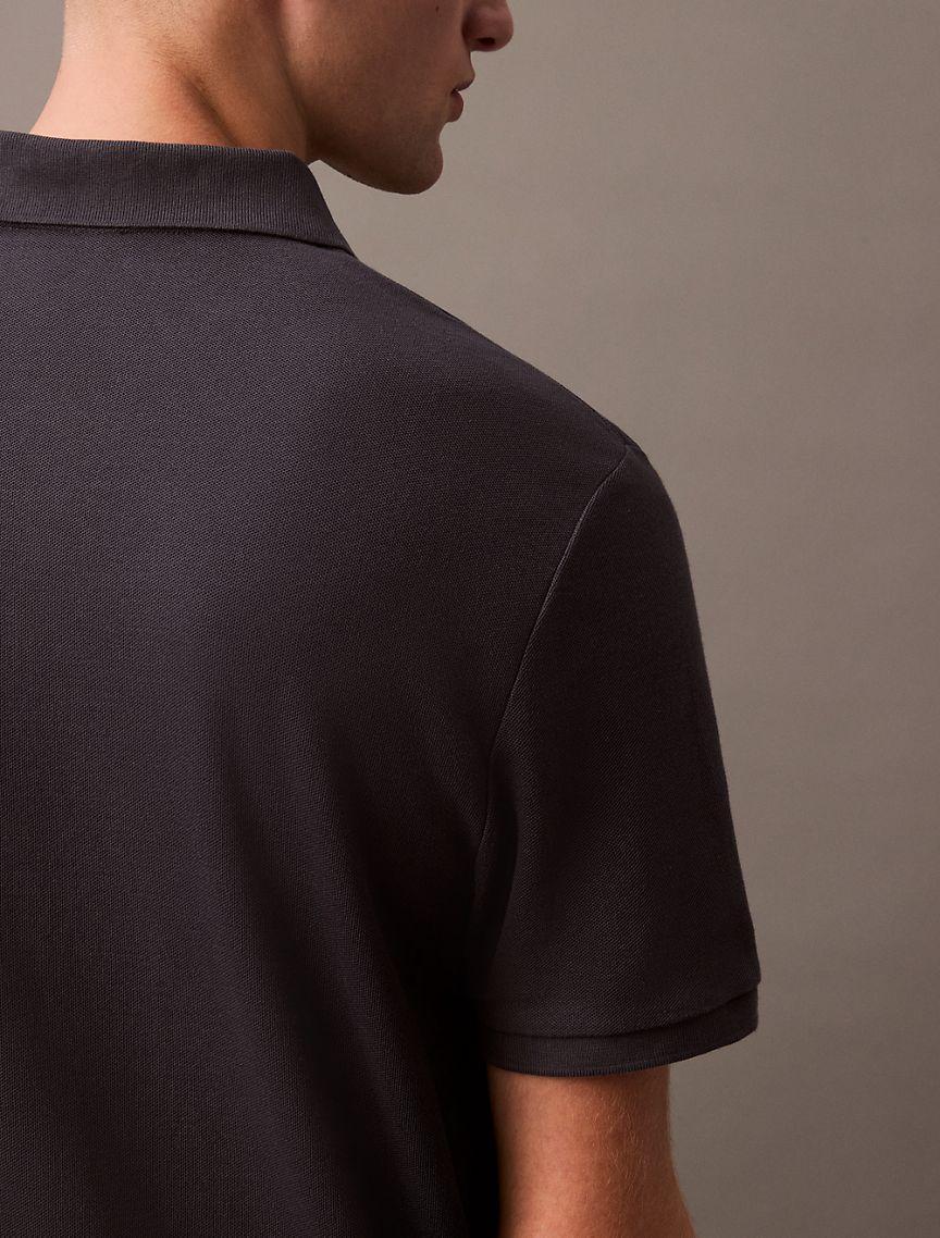 Refined Pique Polo Shirt Product Image