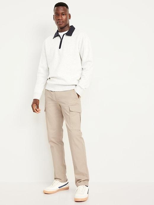 Straight Refined Tailored Cargo Pants Product Image