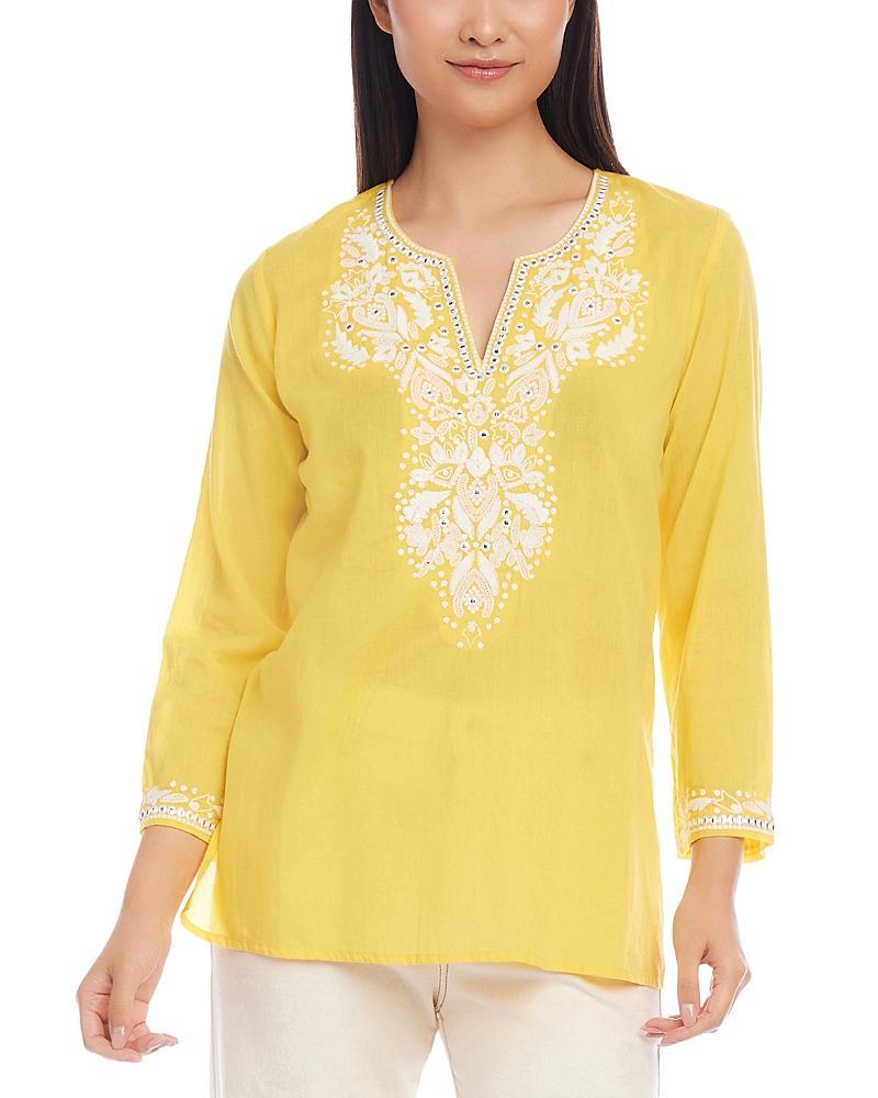 Karen Kane Petite Embroidered Tunic Product Image