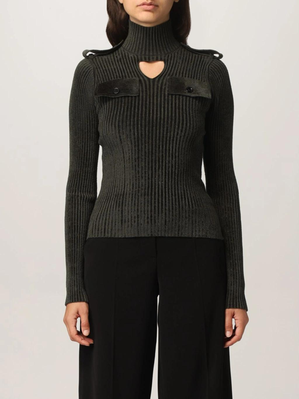 Corduroy Sweater In Green product image