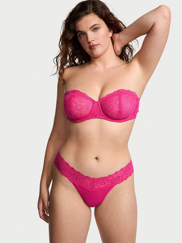 Sexy Tee Unlined Lace Strapless Bra Product Image