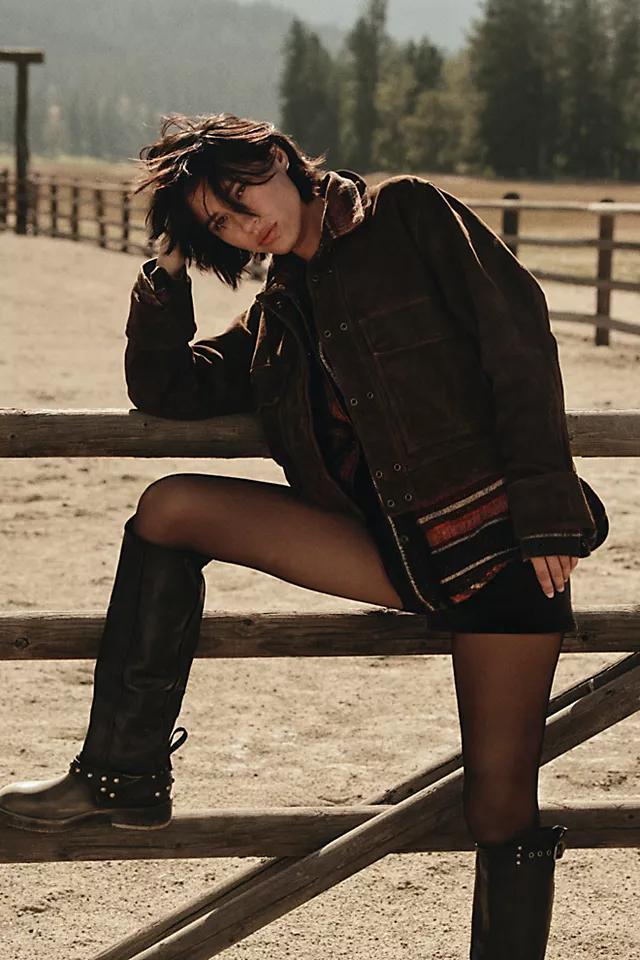 Free People x Yellowstone Suzy Suede Jacket Product Image