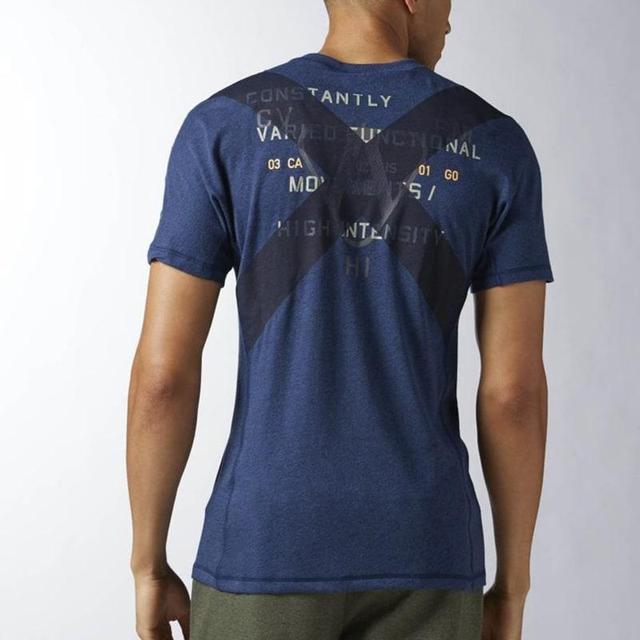 Reebok CrossFit Performance Shirt - Navy - Men's Product Image