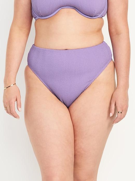 Extra High-Waisted French-Cut Bikini Swim Bottoms Product Image