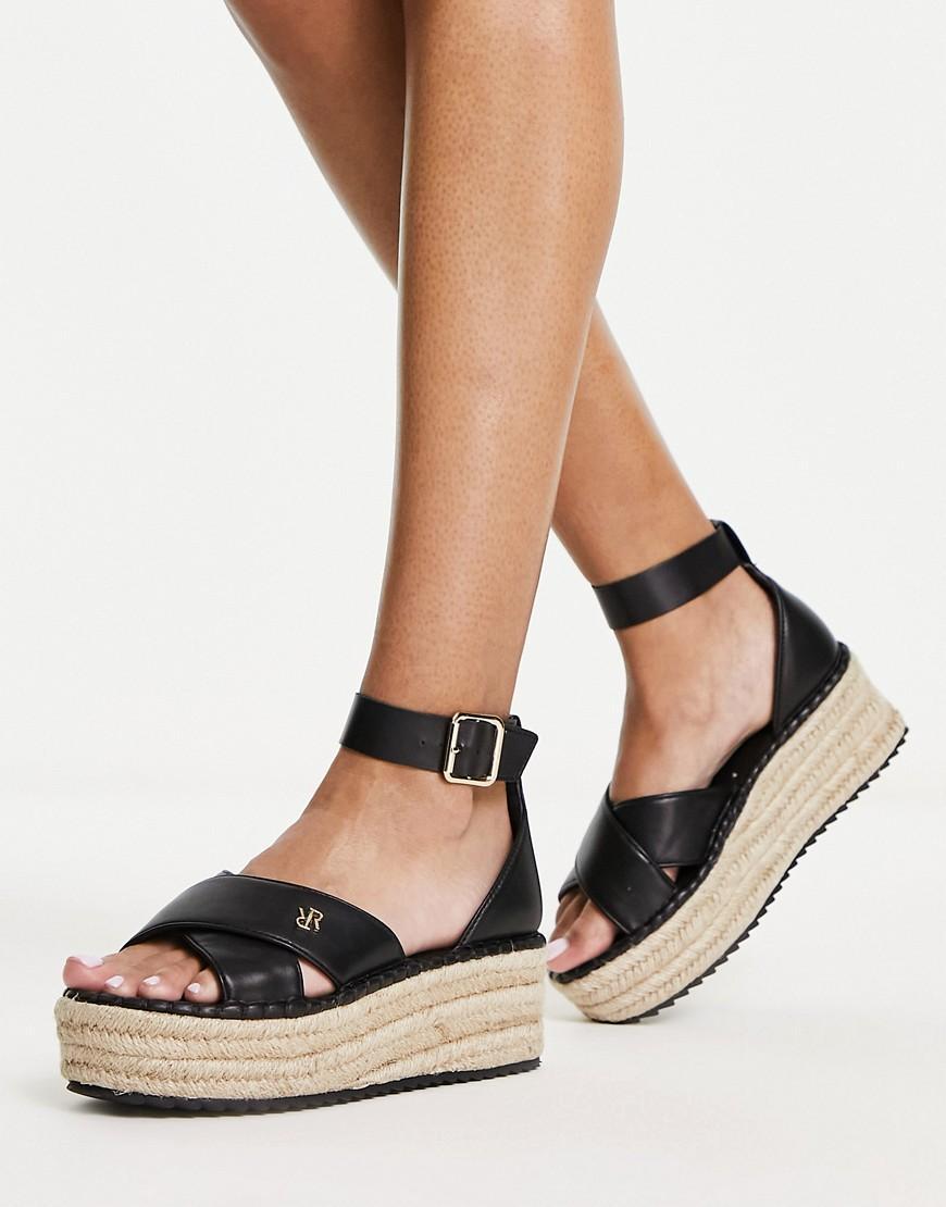 River Island strappy espadrille wedge Product Image