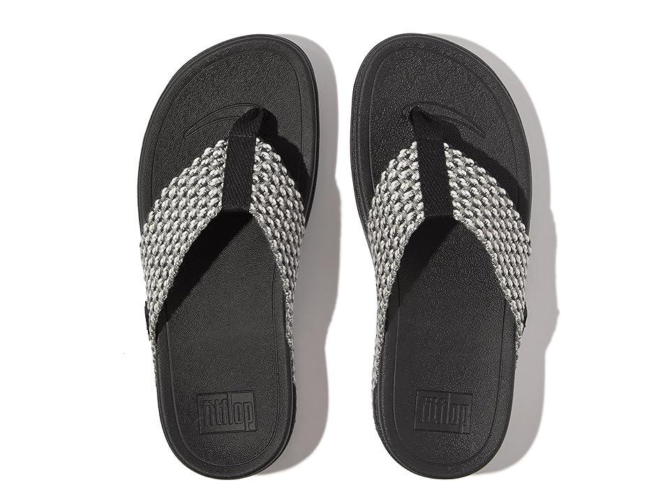 FitFlop Surfa Multi-Tone Webbing Toe-Post Sandals Women's Sandals Product Image