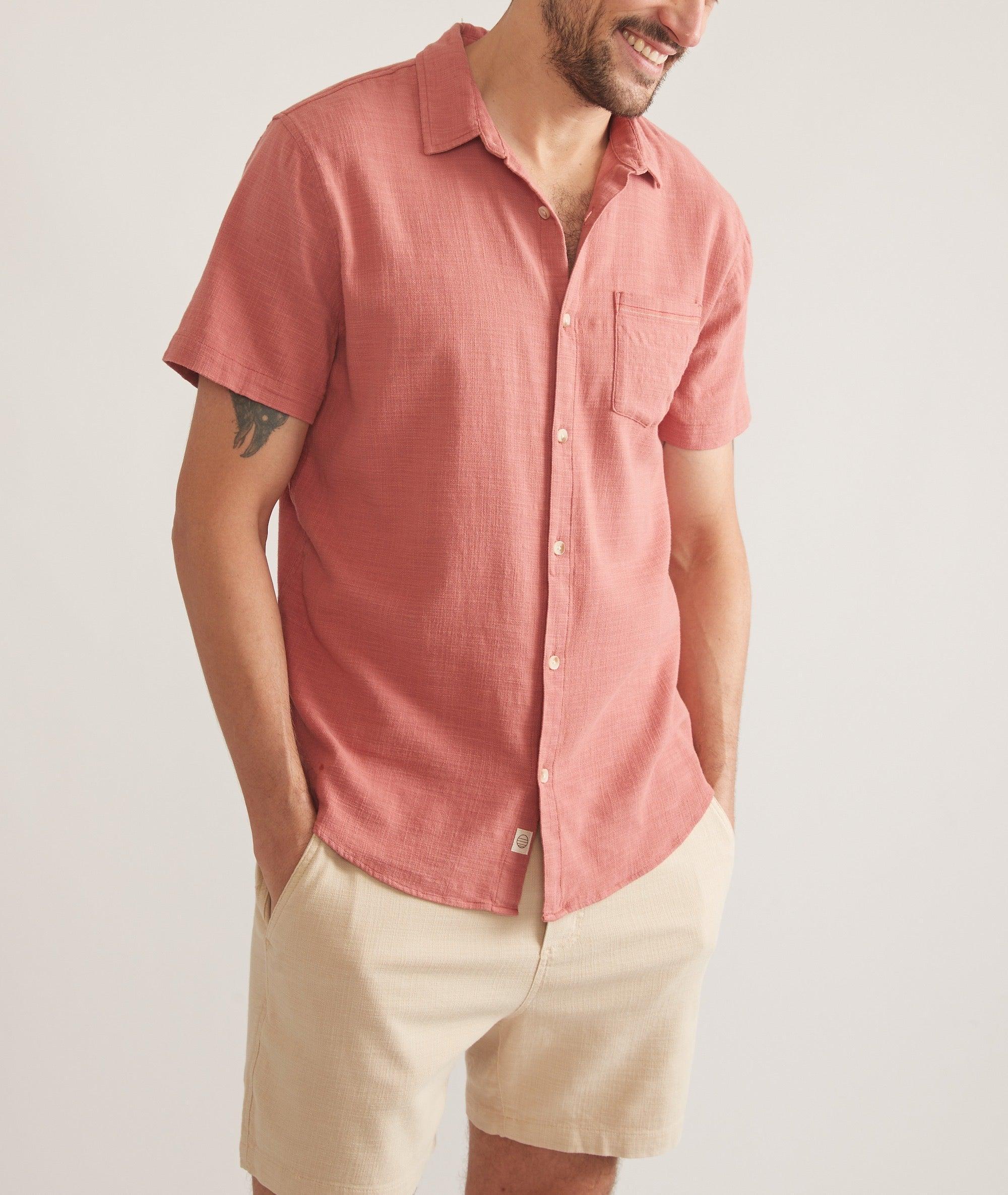 Stretch Selvage Short Sleeve Shirt Product Image