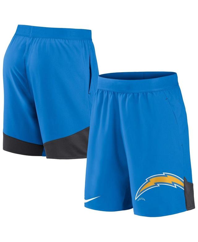 Mens Nike Powder Blue Los Angeles Chargers Stretch Performance Shorts Product Image