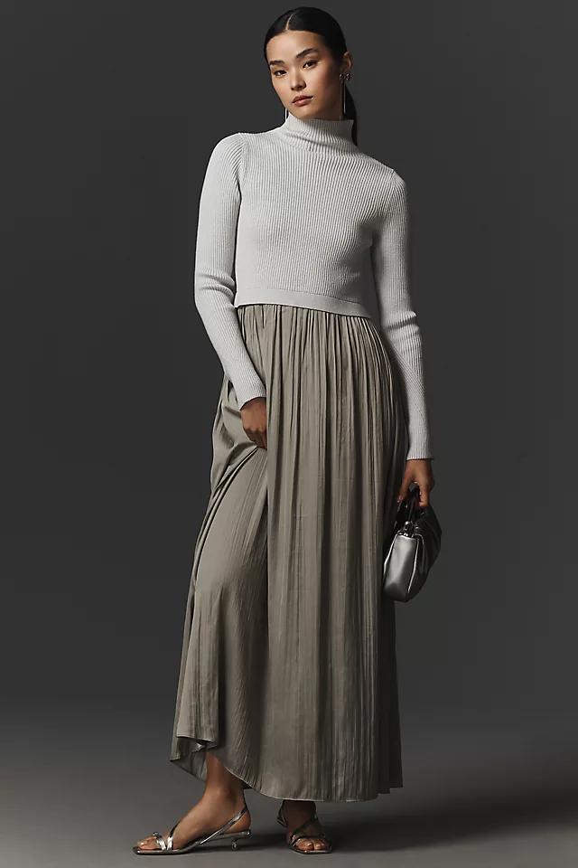 The Thea Twofer Sweater Dress  Product Image