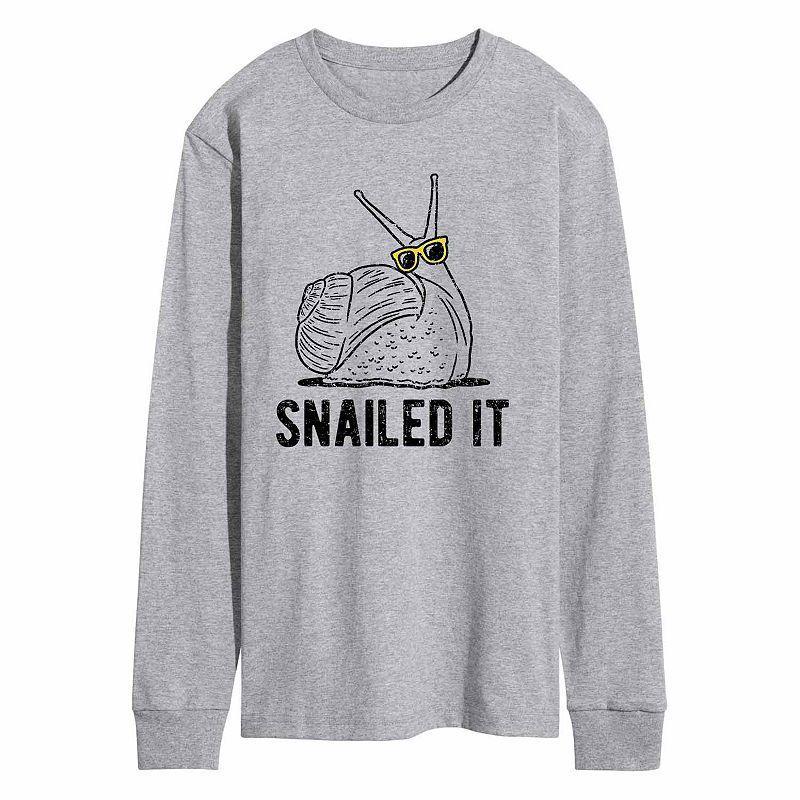 Mens Snailed It Tee Grey Grey Product Image