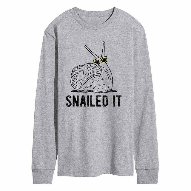 Mens Snailed It Tee Grey Product Image