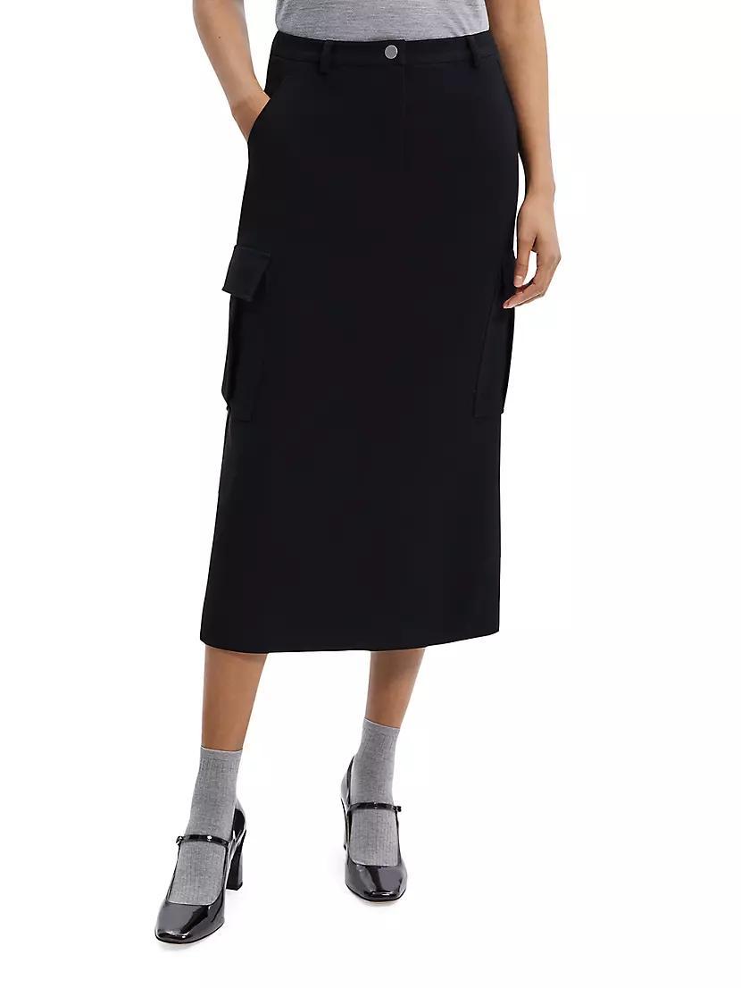 Relaxed Cargo Midi-Skirt Product Image