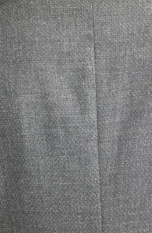 HUGO BOSS Boss Hanry Tech Flannel Performance Sport Coat In Silver Product Image