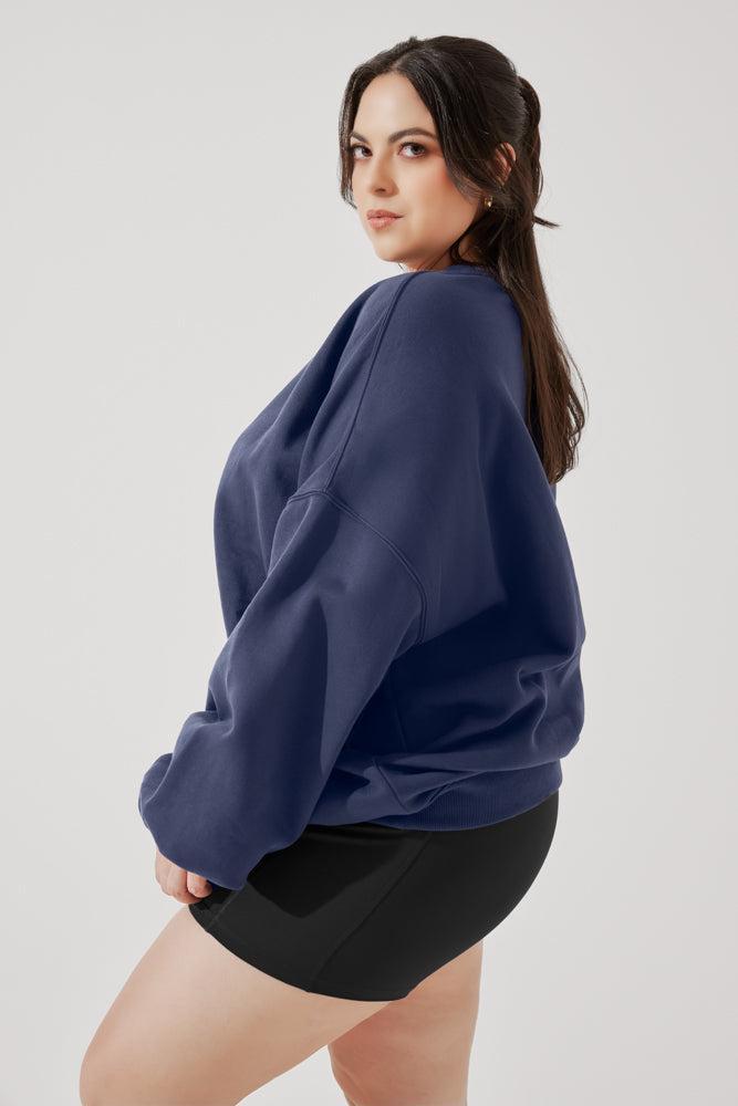 Cloud Crewneck Sweater - Academic Navy Product Image