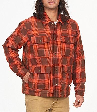 Marmot Ridgefield Plaid Faux-Sherpa Flannel Shirt Jacket Product Image