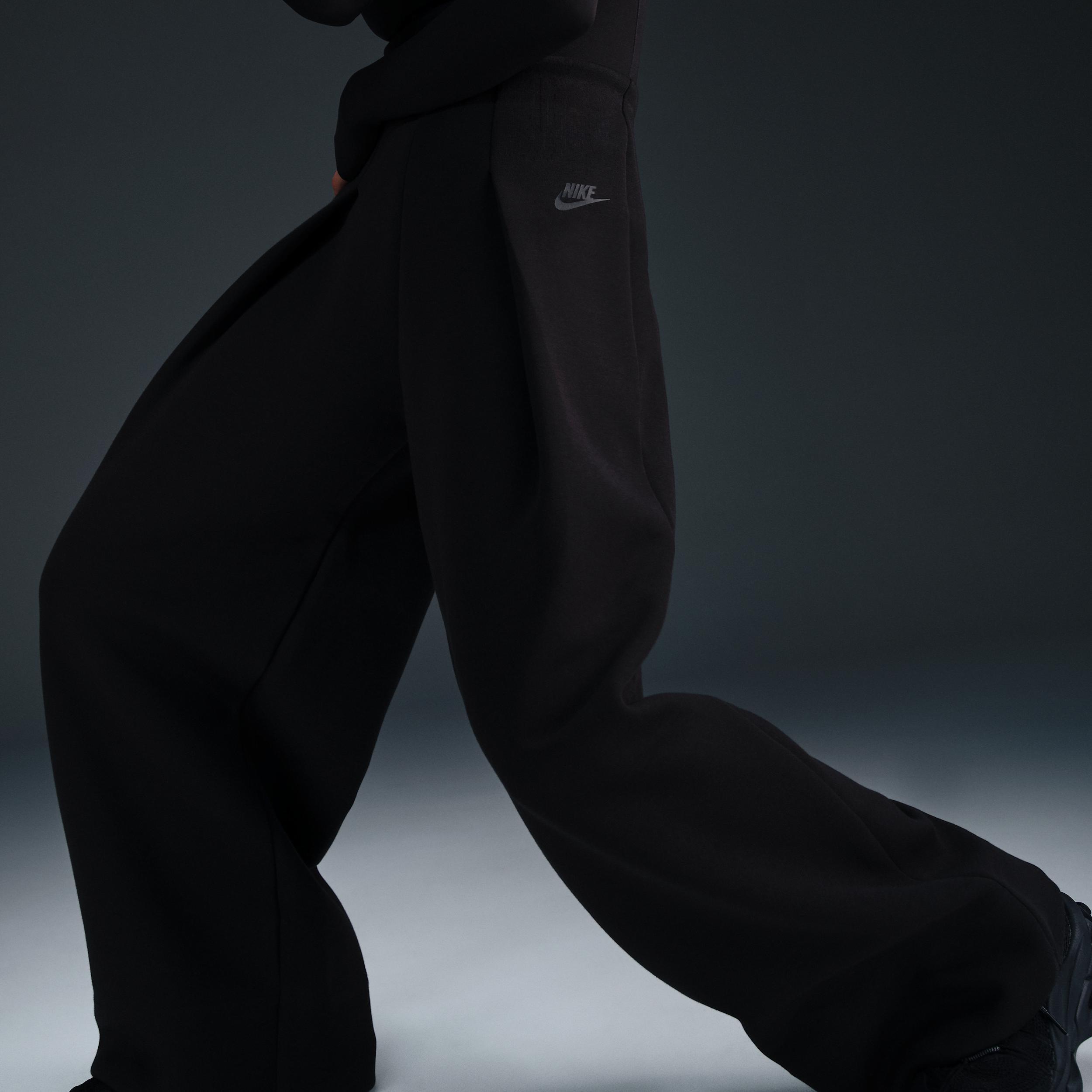 Women's Nike Sportswear Tech Fleece High-Waisted Pleated Pants Product Image