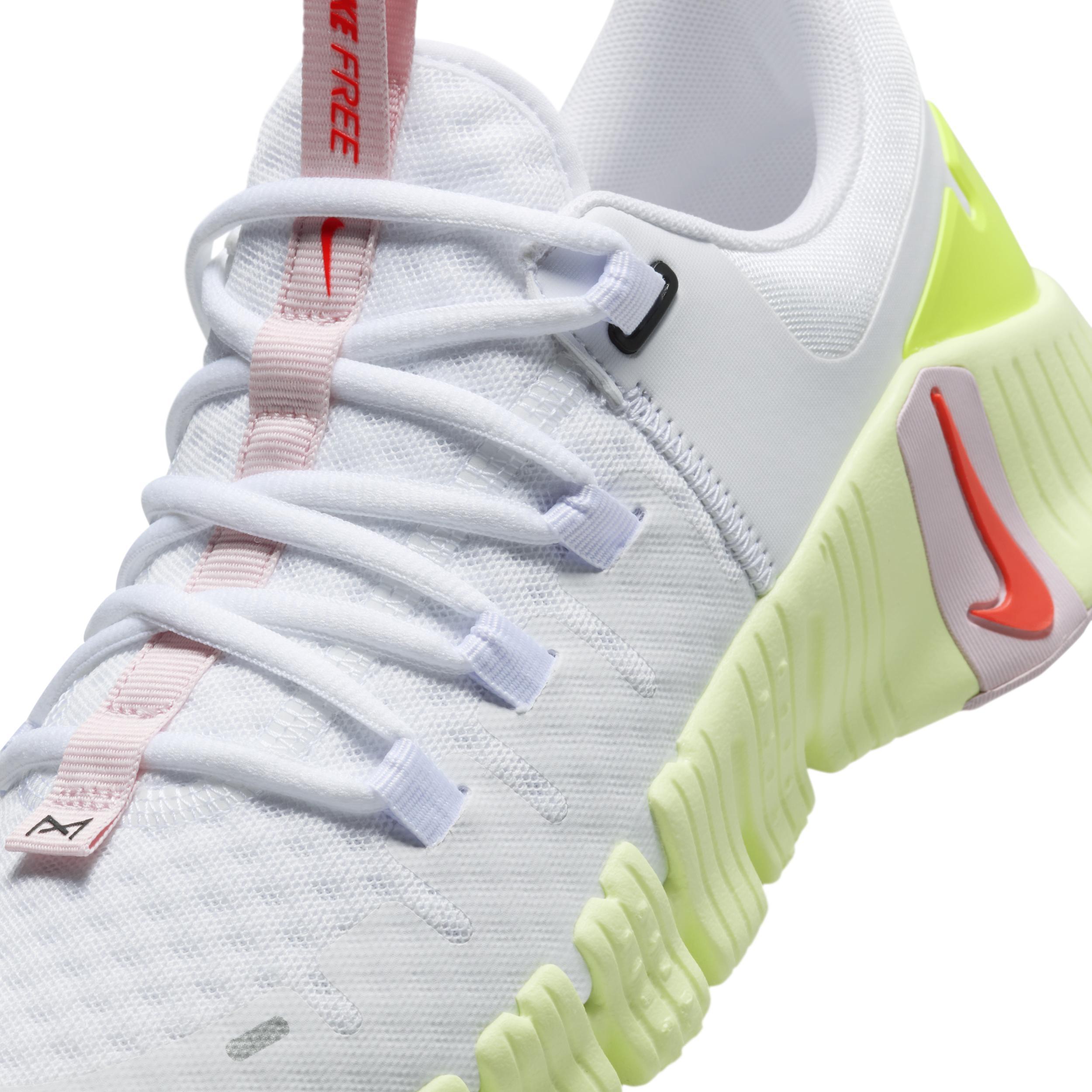 Nike Womens Nike Free Metcon 5 - Womens Running Shoes Bright Crimson/White/Barely Volt Product Image