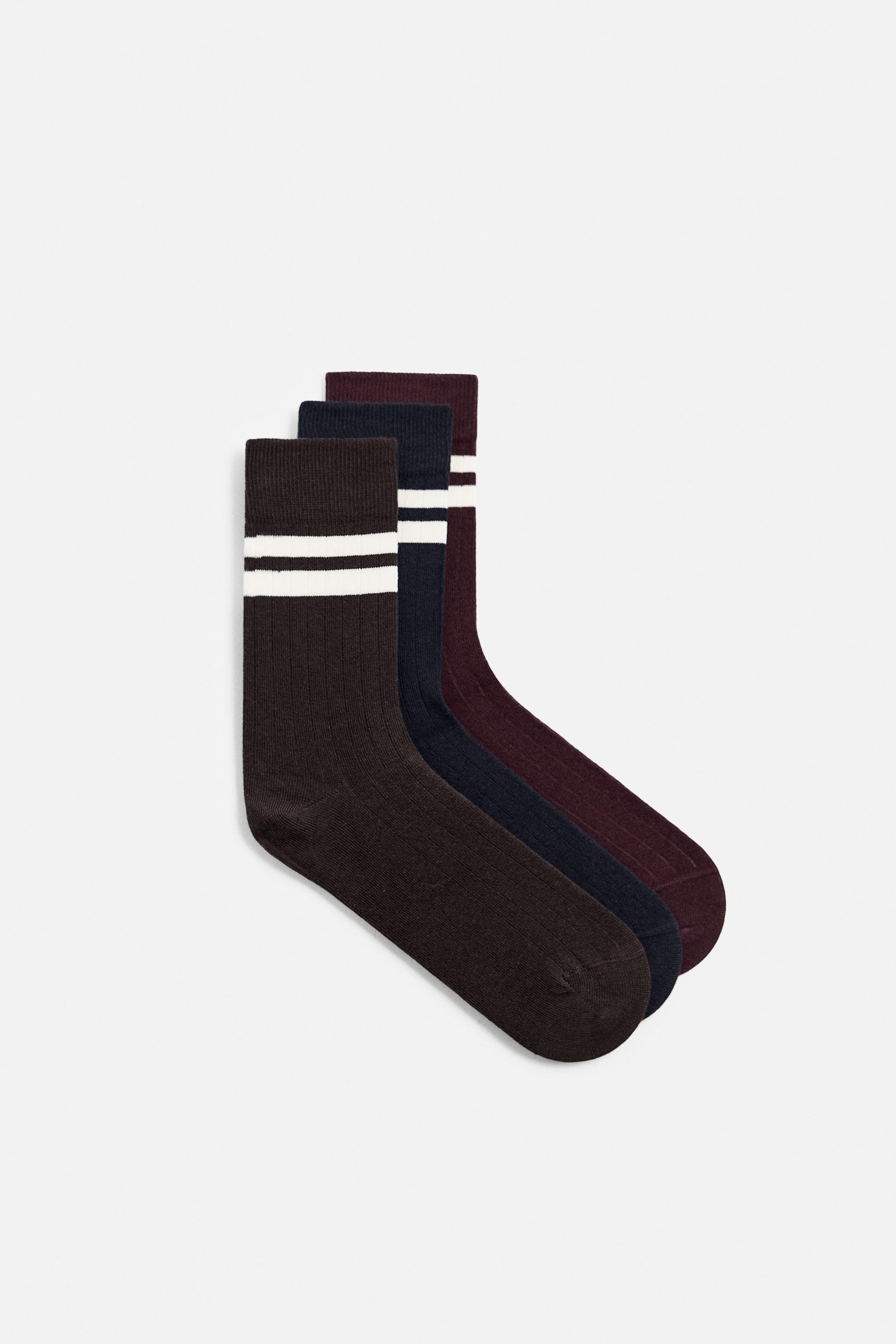 3-PACK OF STRIPED SOCKS Product Image