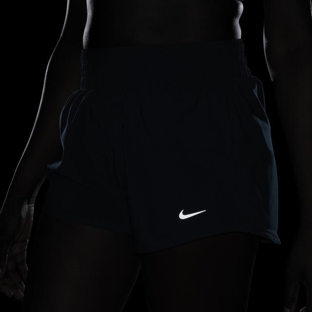 Nike Women's One Dri-FIT Mid-Rise 3" Brief-Lined Shorts Product Image