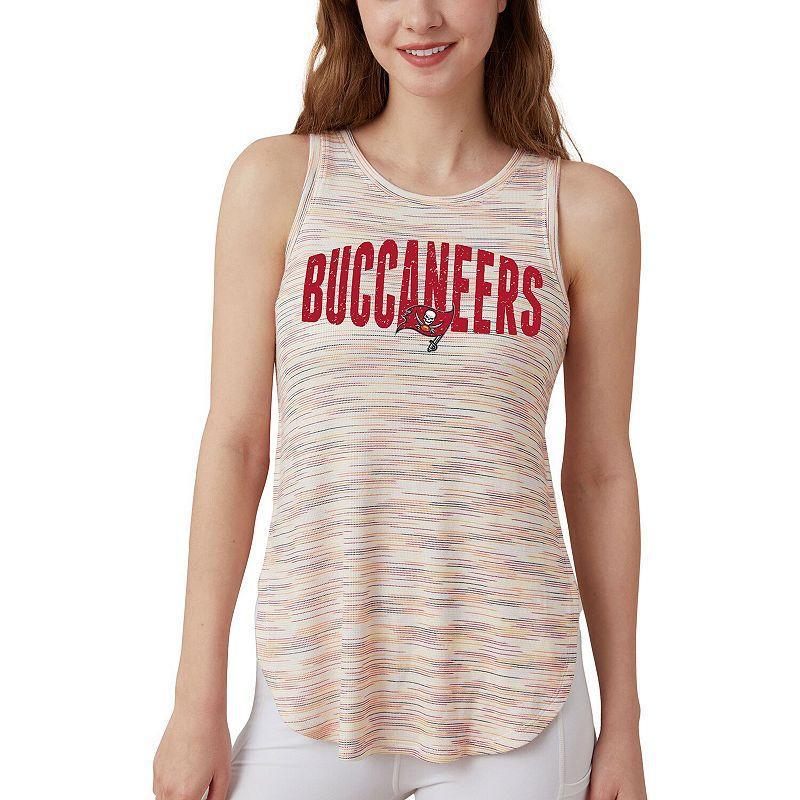 Womens Concepts Sport Tampa Bay Buccaneers Sunray Multicolor Tri-Blend Tank Top Product Image