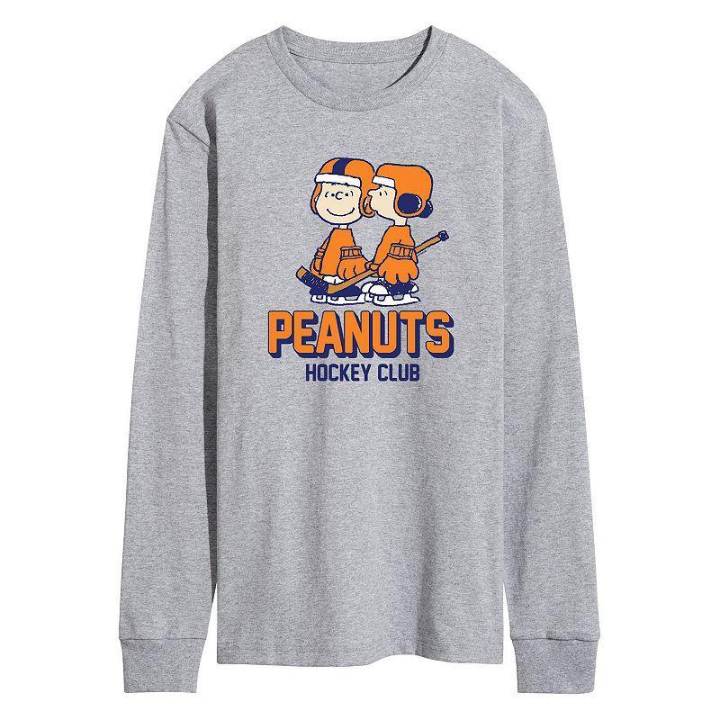 Mens Peanuts Hockey Tee Product Image