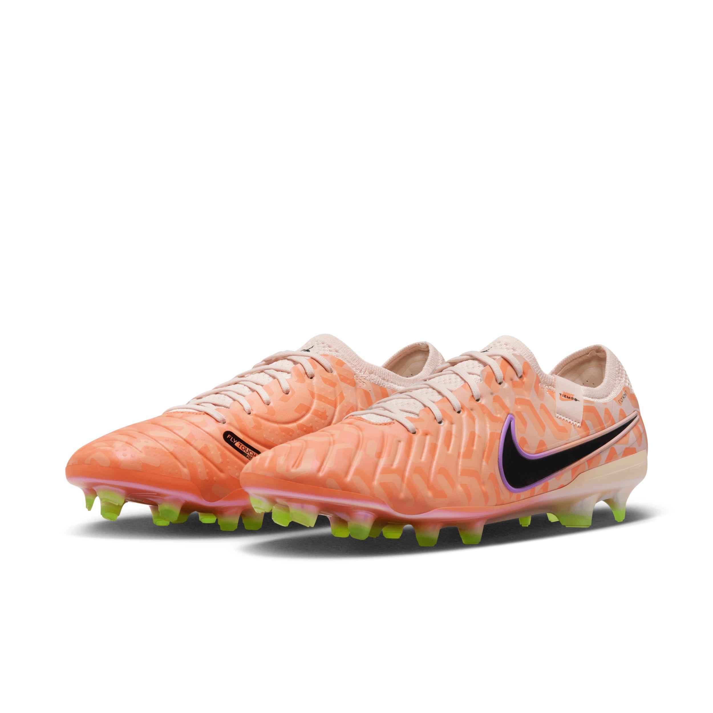 Nike Mens Tiempo Legend 10 Elite Firm-Ground Low-Top Soccer Cleats Product Image