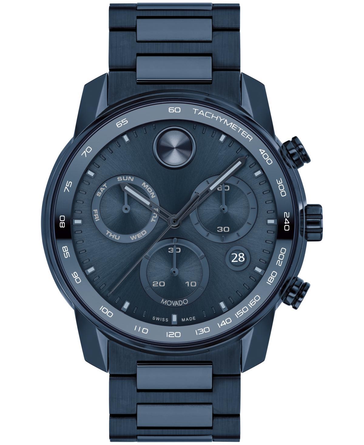 Movado Bold Mens Verso Chronograph Bracelet Watch Product Image