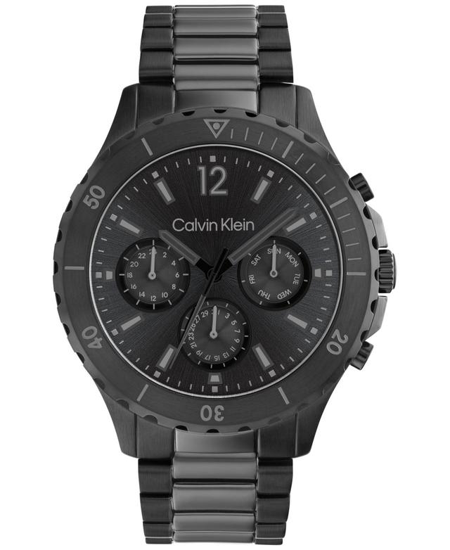 Calvin Klein Black Stainless Steel Bracelet Watch 44mm Product Image