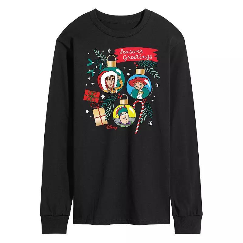 Disney / Pixars Toy Story 4 Mens Seasons Greetings Long Sleeve Graphic Tee Product Image