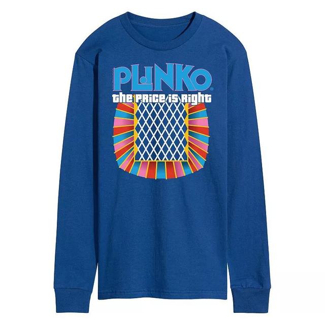 Mens The Price Is Right Plinko Long Sleeve Blue Product Image