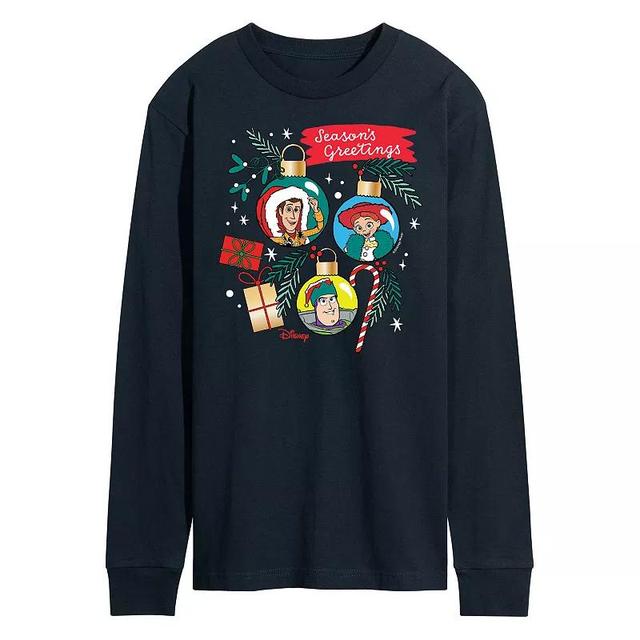 Disney / Pixars Toy Story 4 Mens Seasons Greetings Long Sleeve Graphic Tee Product Image