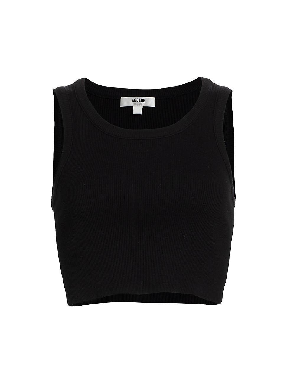 AGOLDE Cropped Poppy Tank Size L, M, S, XL. Product Image