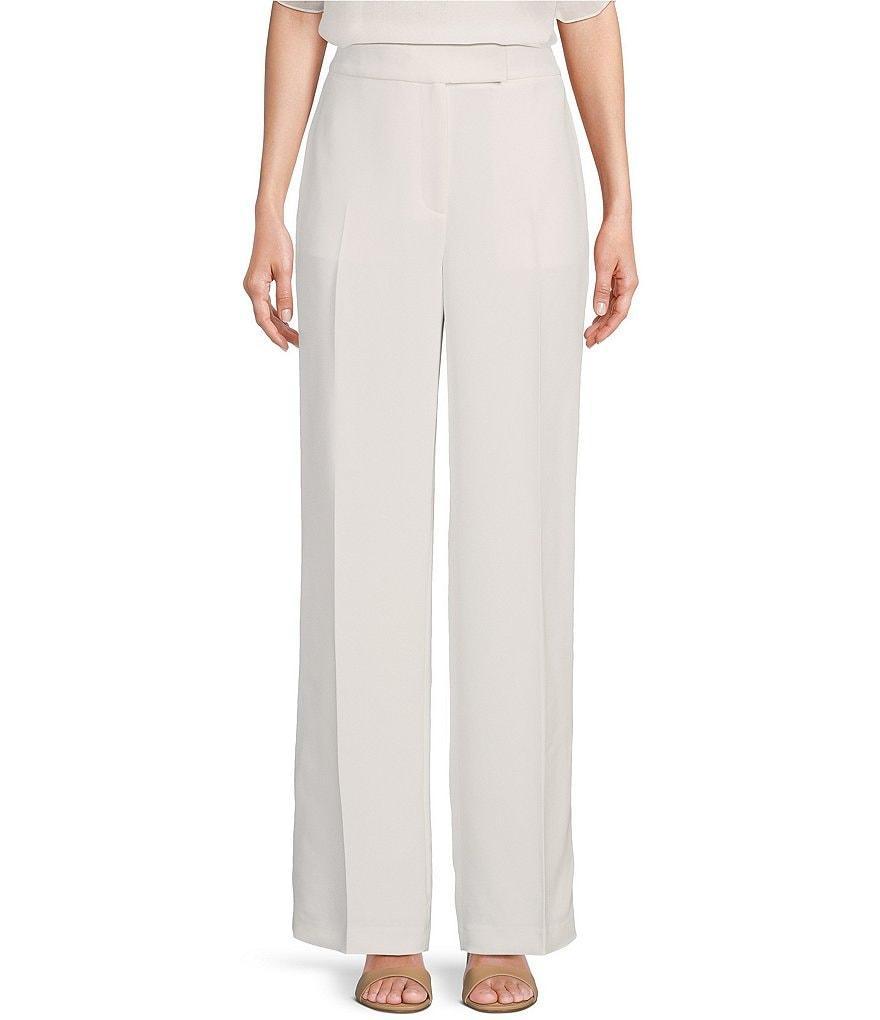 Ted Baker London Sayakat Woven Pocketed Wide Leg Trouser Pants Product Image