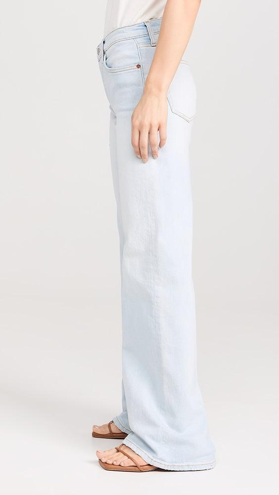 RE/DONE Mid Rise Wide Leg Jeans | Shopbop Product Image