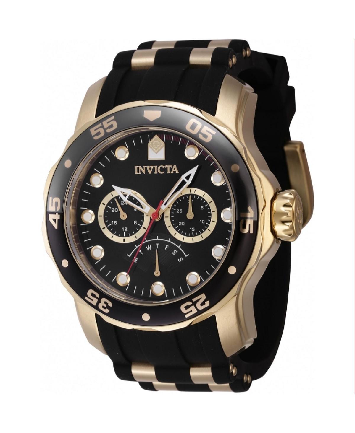 Invicta Mens 46964 Pro Diver Quartz Chronograph Black Dial Watch - Black Product Image