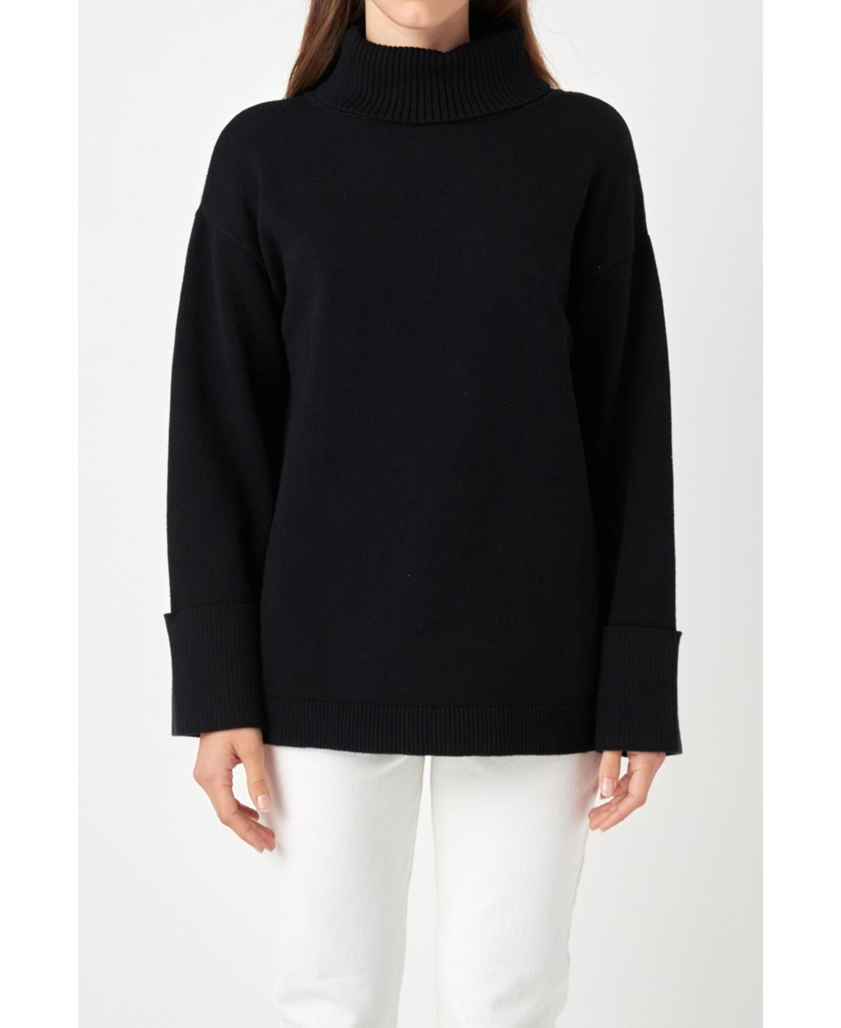 English Factory Womens Turtle Neck Sweater product image