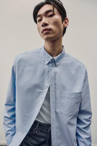 Regular Fit Oxford Shirt Product Image