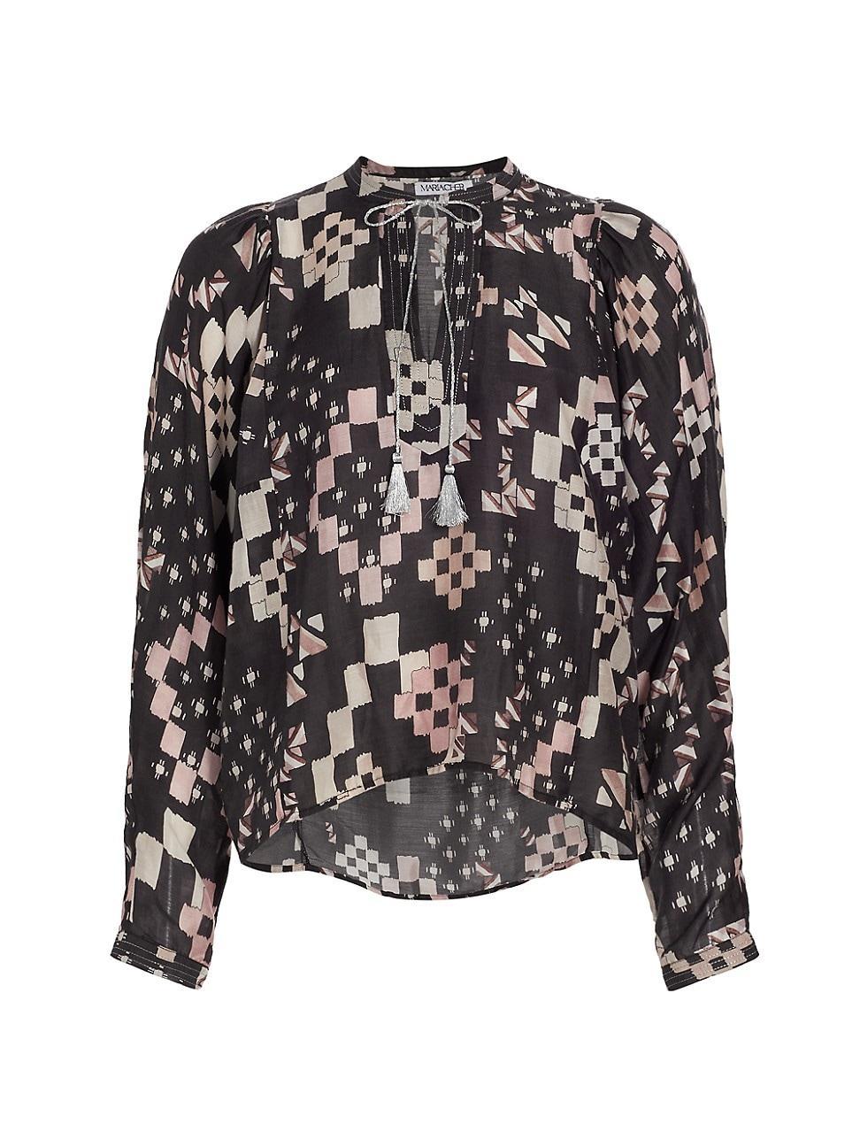 Womens Bermejo Cora Printed Top Product Image