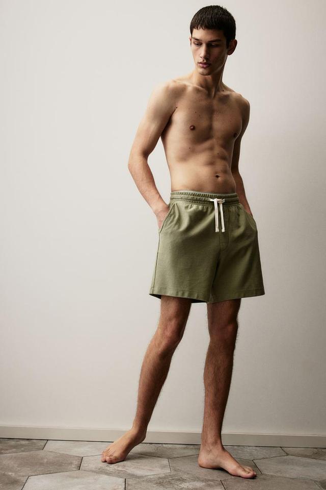 Regular Fit Piqué Shorts Product Image