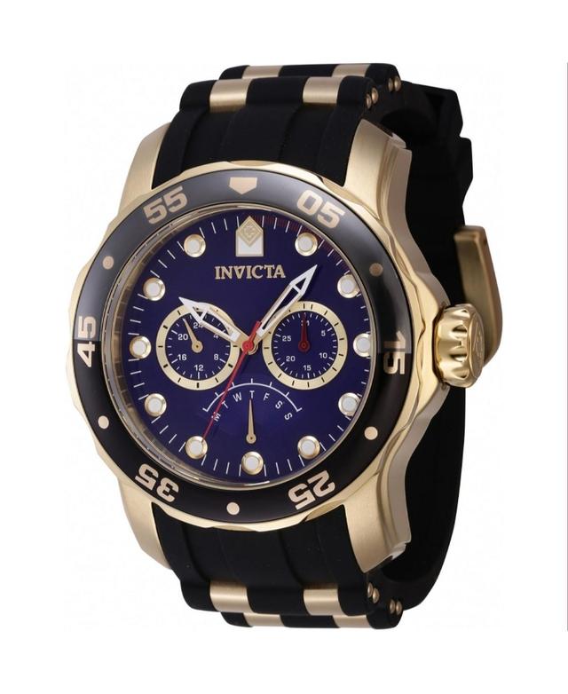 Invicta Mens 46965 Pro Diver Quartz Chronograph Blue Dial Watch - Blue Product Image